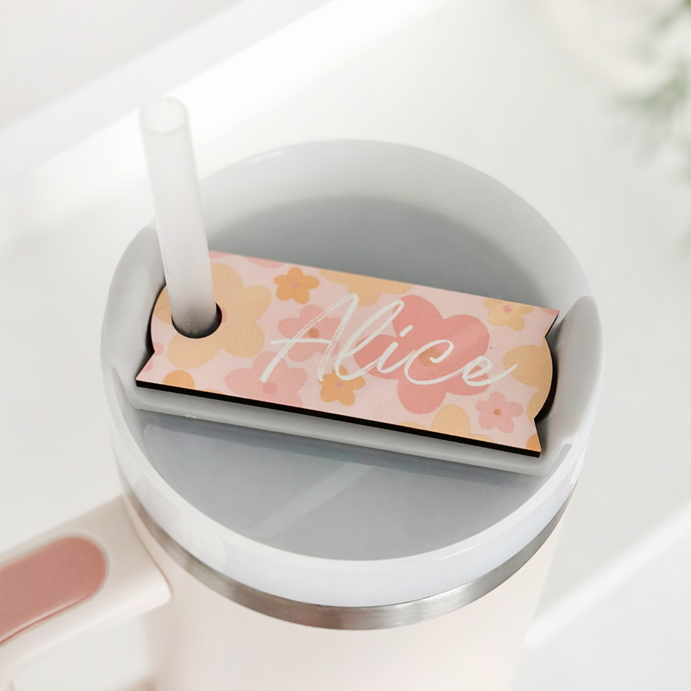 Personalised Name Tumbler Topper