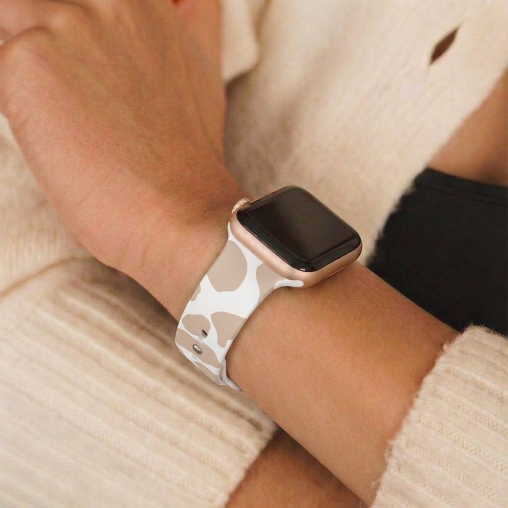 Nude Cow Apple Watch Strap