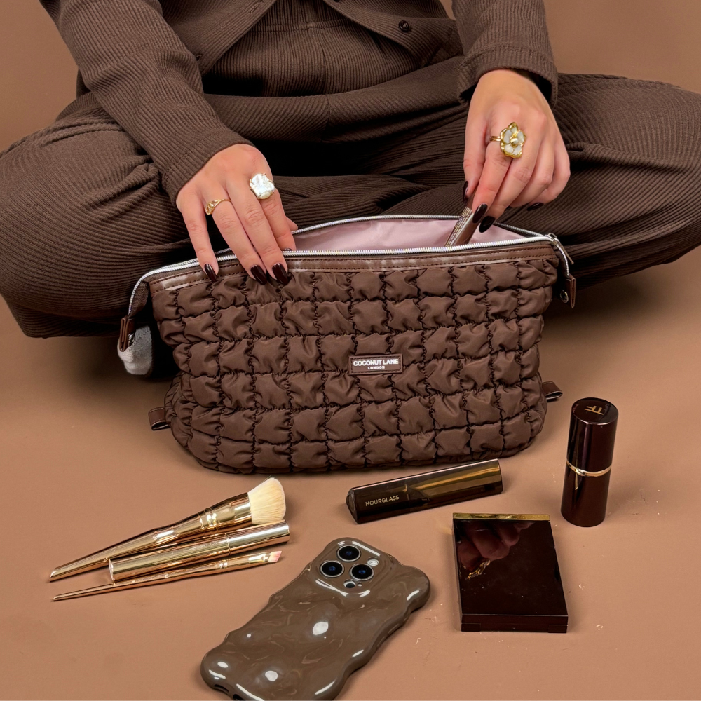 Magic Lifestyle Pouch - Quilted Chocolate