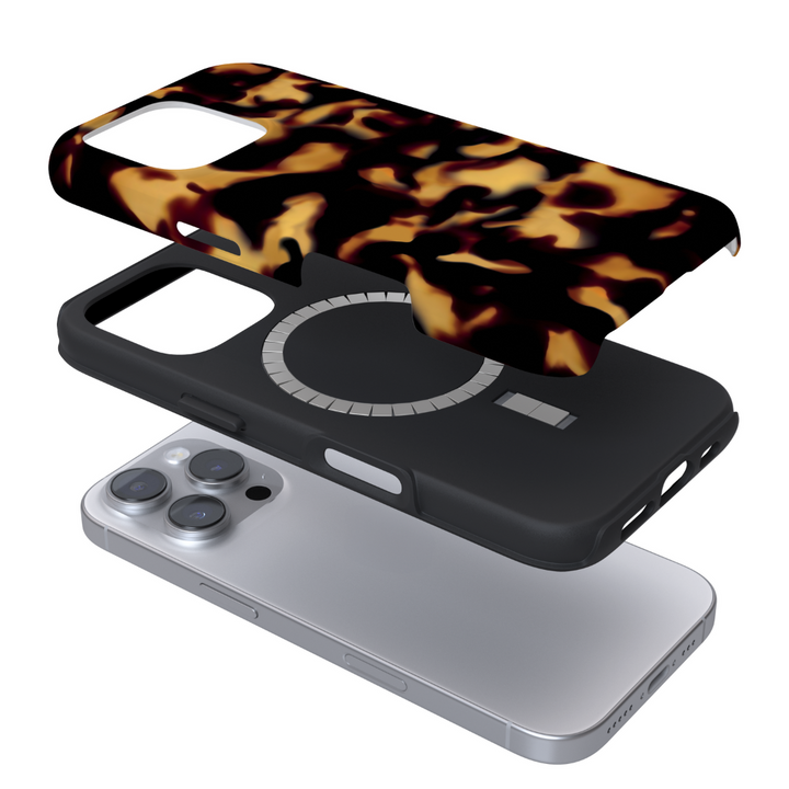 Tough MagSafe® Phone Case - Chic Tortoiseshell