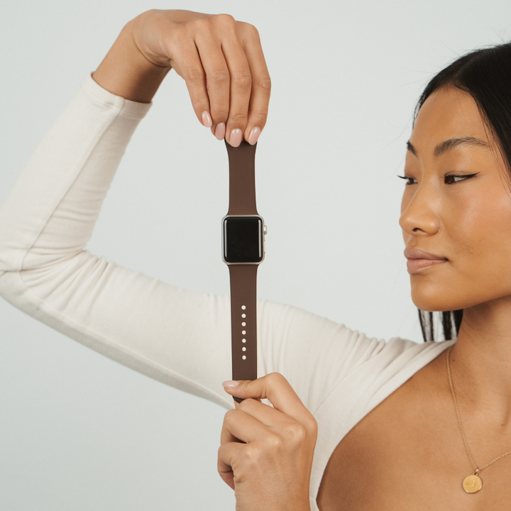 NAKD Apple Watch Strap - Chocolate