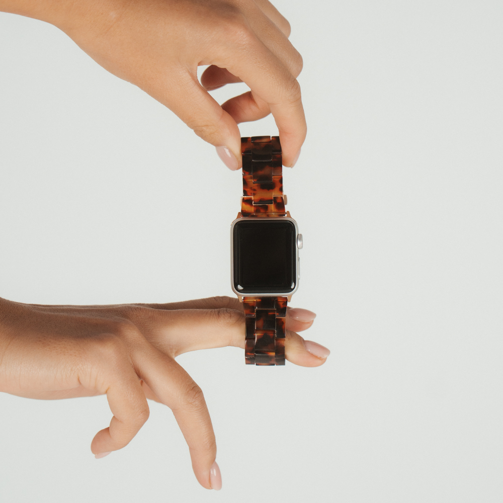 Luxe Tortoiseshell Apple Watch Strap