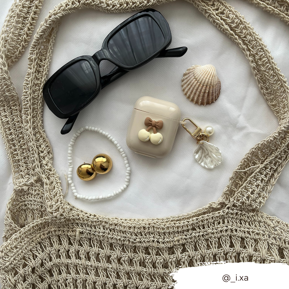 Nude Cherries Airpods Case