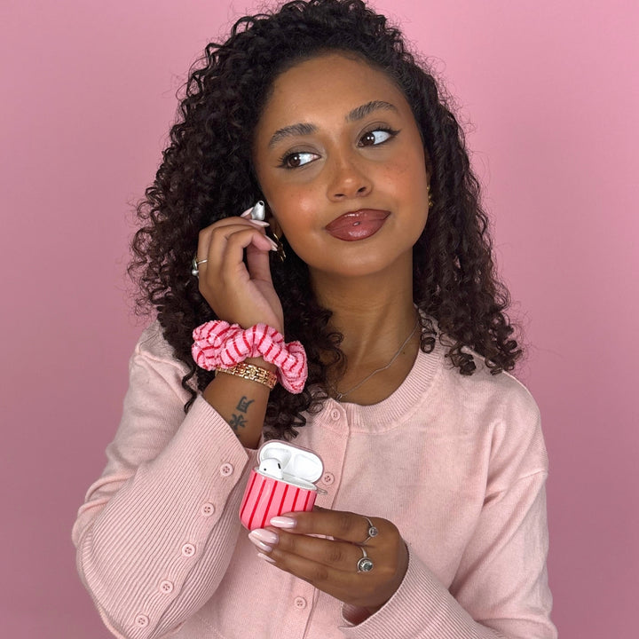 Airpods Case - Cherry Stripe