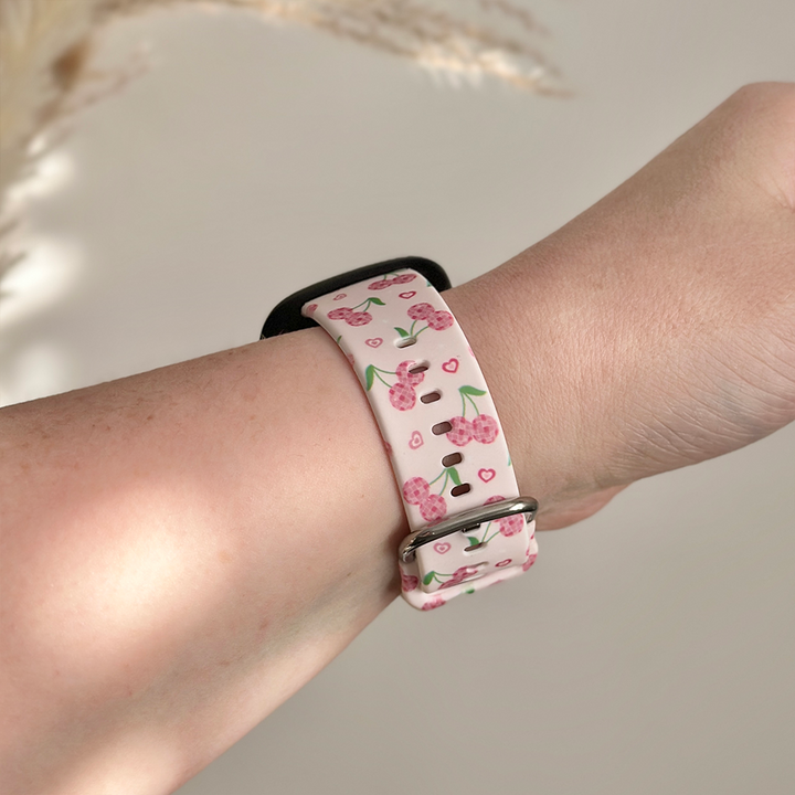 Fitbit Strap - Disco Cherries