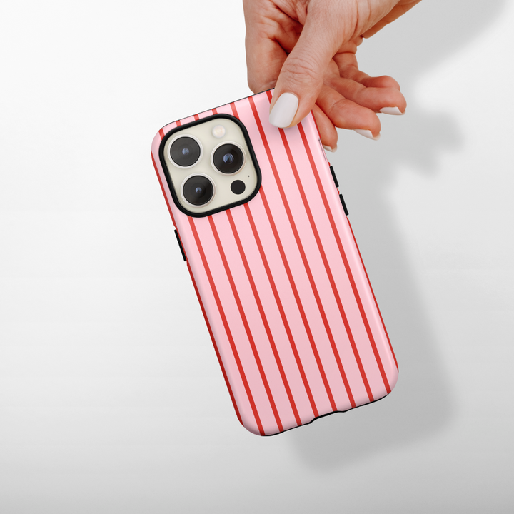 Tough MagSafe® Phone Case - Cherry Stripe