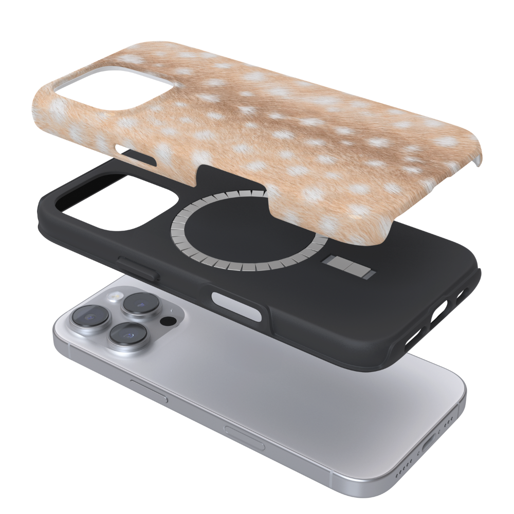 Fawn print tough phone case.