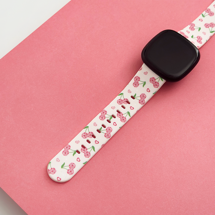 Fitbit Strap - Disco Cherries