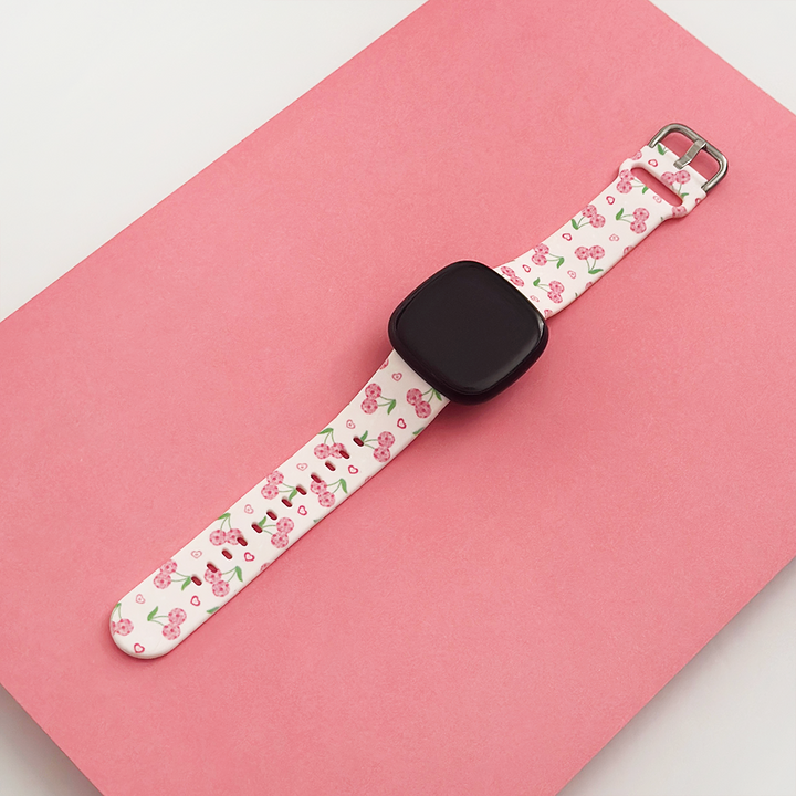 Fitbit Strap - Disco Cherries