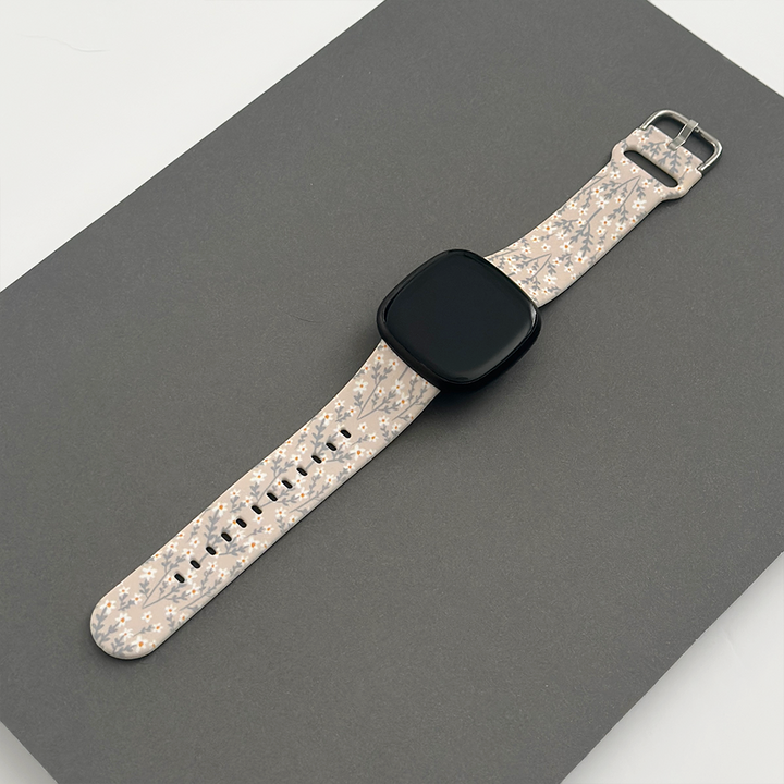 Fitbit Strap - Nude Flowers