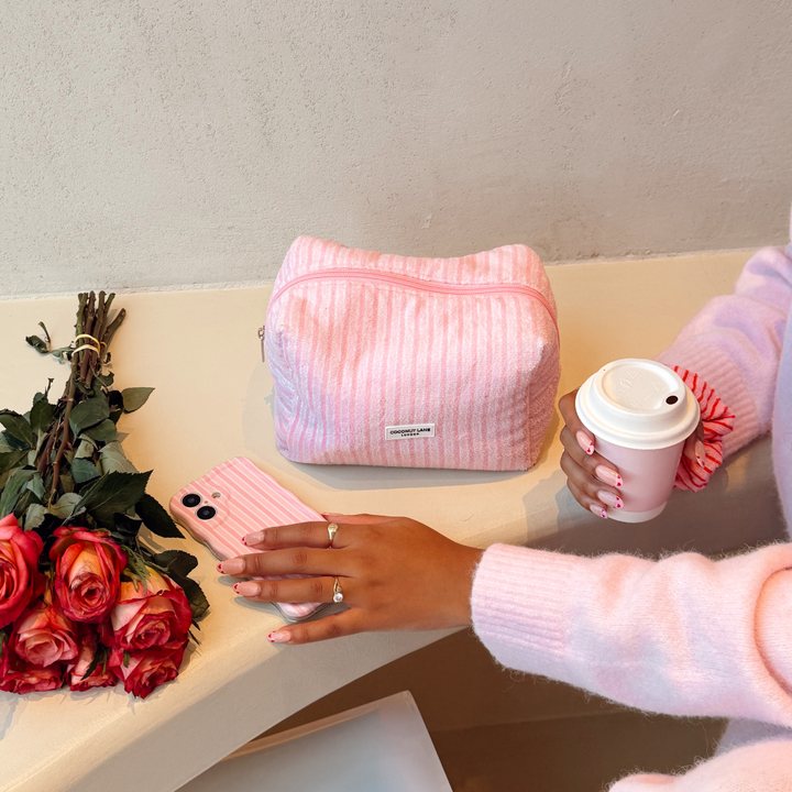 Wavy Phone Case - Powder Stripes