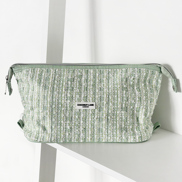 Magic Lifestyle Pouch - Matcha Textured Tweed
