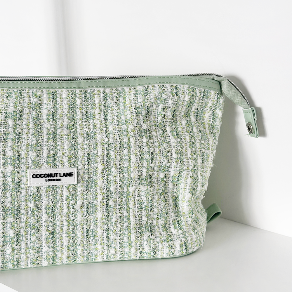 Magic Lifestyle Pouch - Matcha Textured Tweed