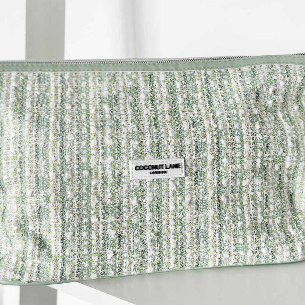 Magic Lifestyle Pouch - Matcha Textured Tweed