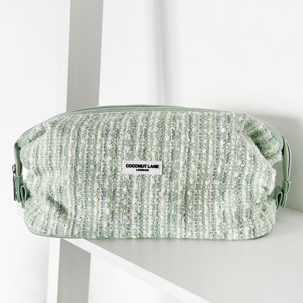 Magic Lifestyle Pouch - Matcha Textured Tweed