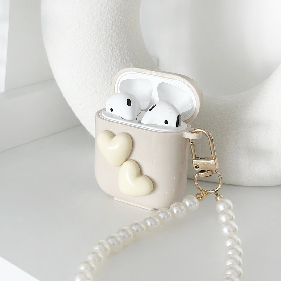 Airpods Case - Nude Hearts