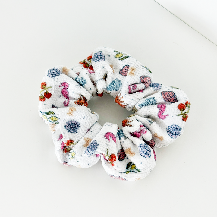 Cococabana Towel Makeup Bag & Scrunchie Set