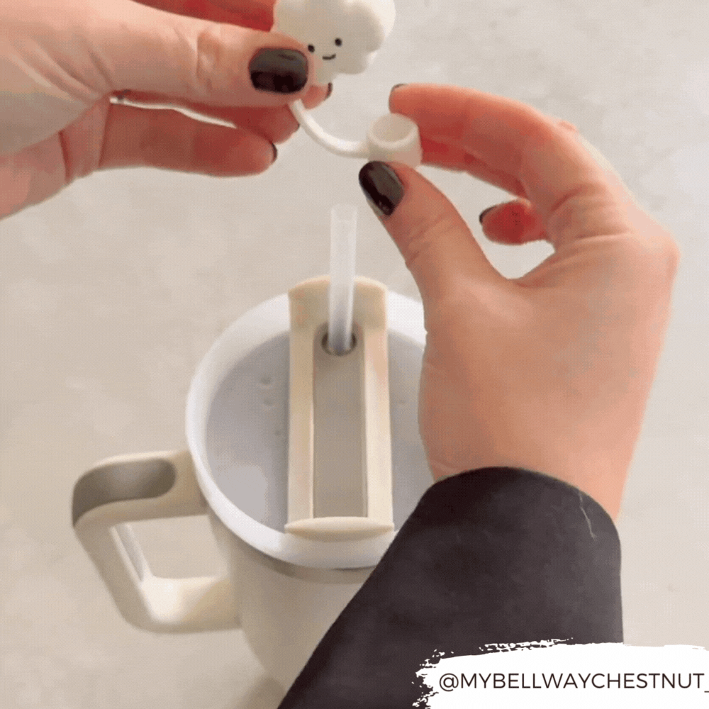 White Cloud Straw Cover