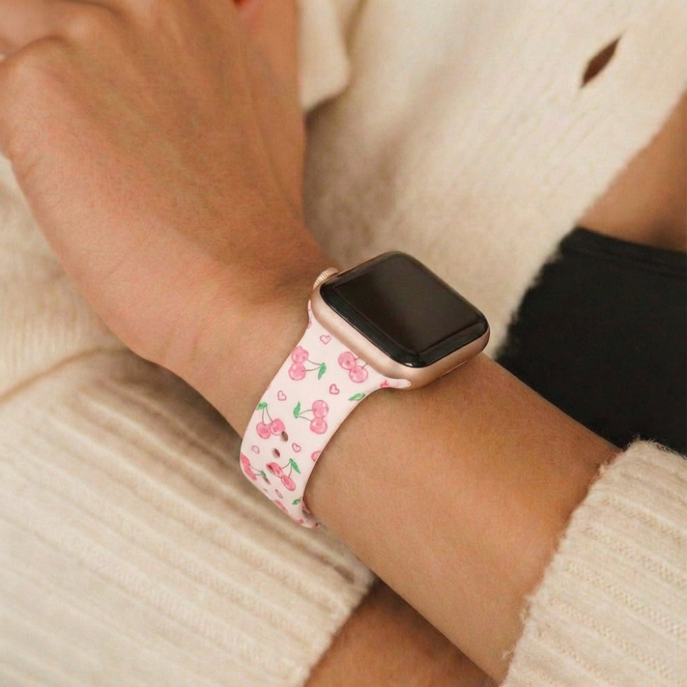 Disco Cherries Apple Watch Strap