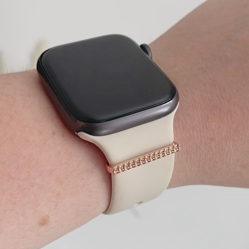 Watch Strap Charm - Rose Gold Dreams