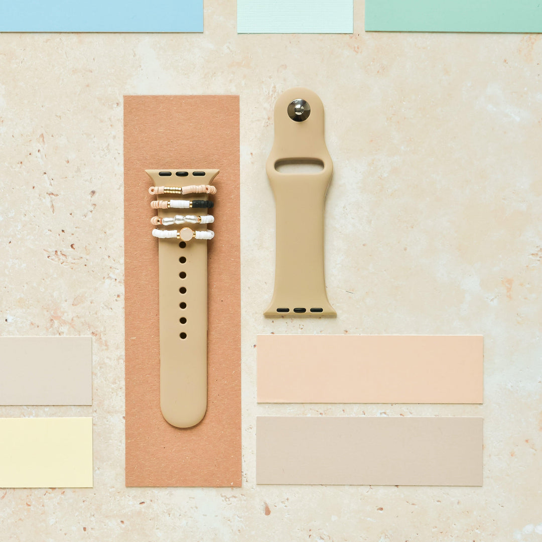 Watch Strap Charm Pack - Nude & Chic