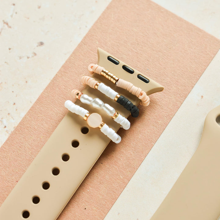 Watch Strap Charm Pack - Nude & Chic