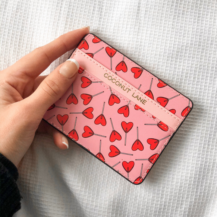 Candy Hearts Card Holder