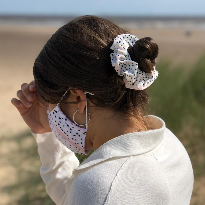Dalmatian Scrunchie